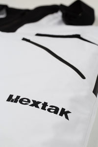 Men's Hextak Vanguard White And Black Ski Suit