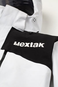 Men's Hextak Vanguard White And Black Ski Suit