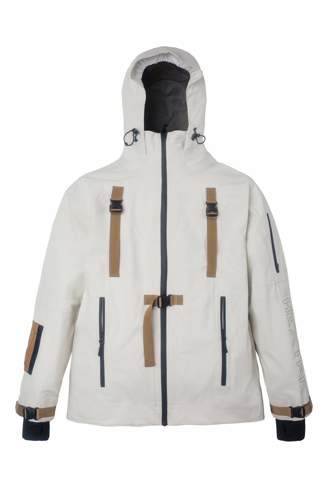 Men's Hextak Avant Beige Ski Suit