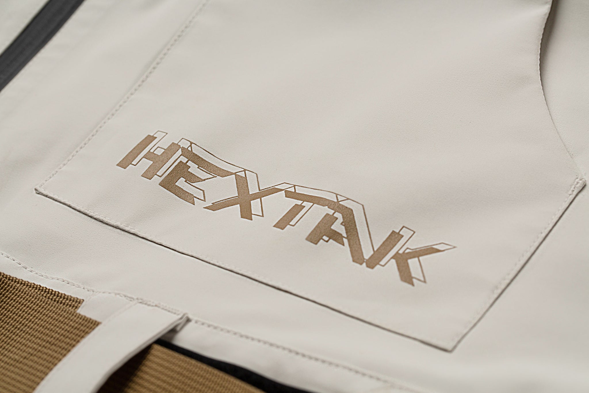 Men's Hextak Avant Beige Ski Suit