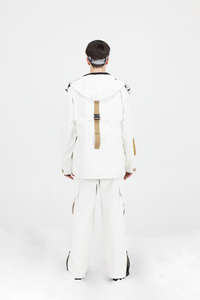 Men's Hextak Avant Beige Ski Suit